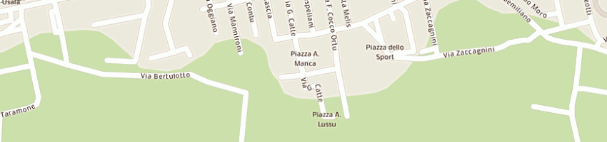 Mappa della impresa nuoro sport e company srl a NUORO