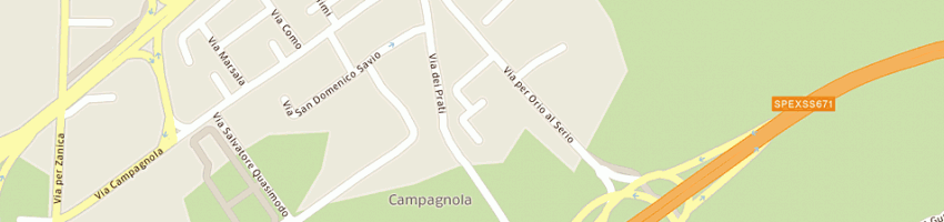 Mappa della impresa mazzoleni giuseppe a BERGAMO