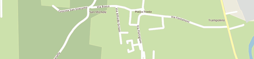 Mappa della impresa santa claudia srl a CREMA