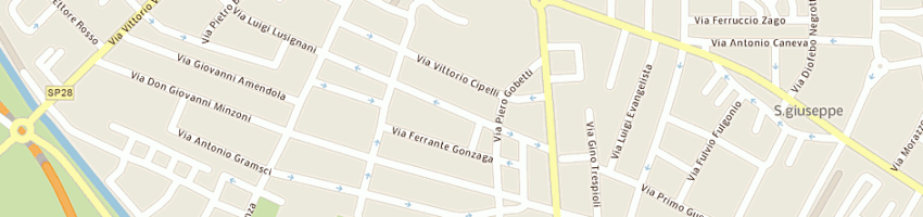 Mappa della impresa studio veterinario associato dott berte' e dott cappa a PIACENZA
