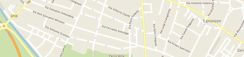 Mappa della impresa bocchi gaia a PIACENZA