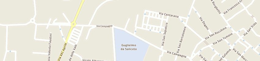 Mappa della impresa acerbi luigi e figlio srl a PIACENZA