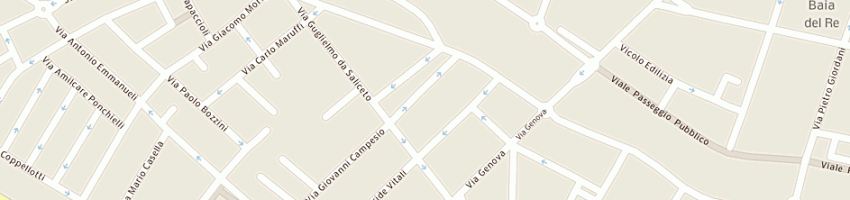 Mappa della impresa rondini piero a PIACENZA