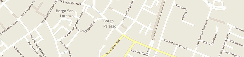 Mappa della impresa credito bergamasco a BERGAMO