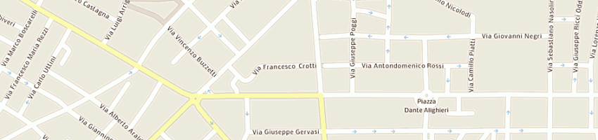 Mappa della impresa automobili medaglie d'oro srl a PIACENZA
