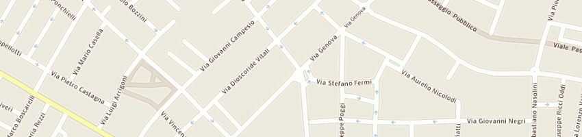 Mappa della impresa pasta fresca (snc) a PIACENZA