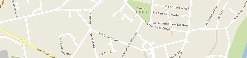 Mappa della impresa bonvini frigoriferi a CREMA