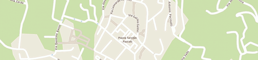 Mappa della impresa la percocca sas di vismara simona e c a BERGAMO