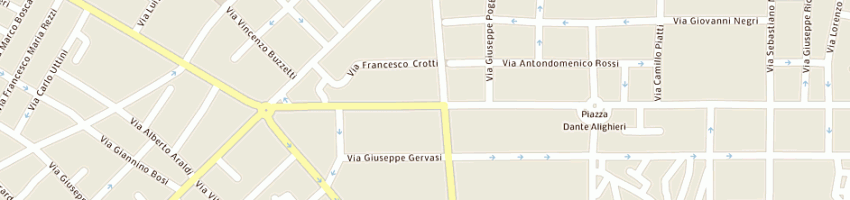 Mappa della impresa tendaggi moda di favari carlo a PIACENZA