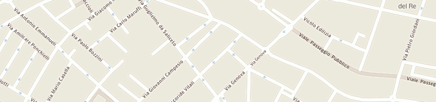 Mappa della impresa bollani mitzi a PIACENZA