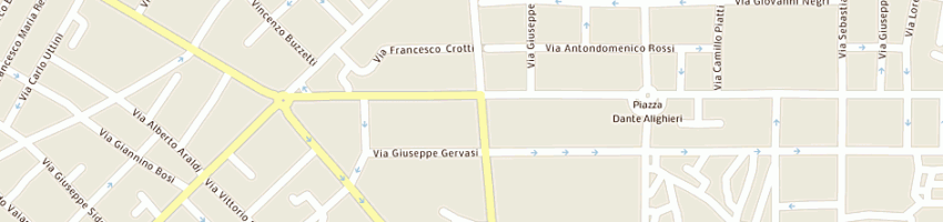 Mappa della impresa sclavi bianca a PIACENZA
