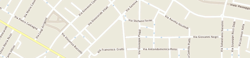 Mappa della impresa hair trendy a PIACENZA