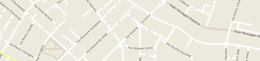 Mappa della impresa ce p sas a PIACENZA