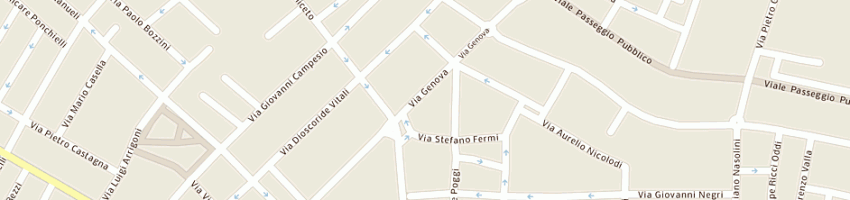 Mappa della impresa foto ottica del borgo a PIACENZA