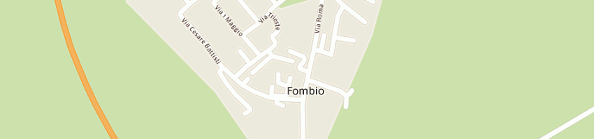 Mappa della impresa omes srl a FOMBIO