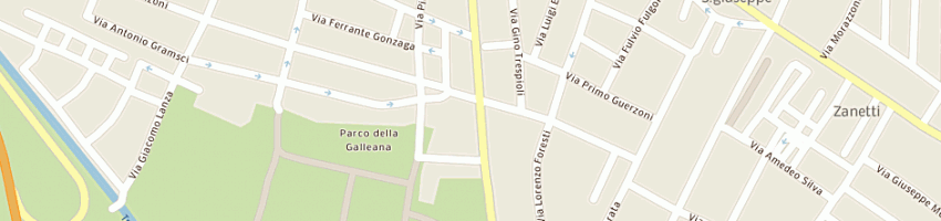 Mappa della impresa mate' sas di terzoni maria grazia e c a PIACENZA