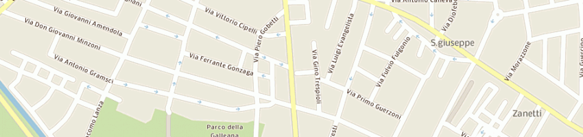 Mappa della impresa murelli gianfranca e giuliana snc a PIACENZA