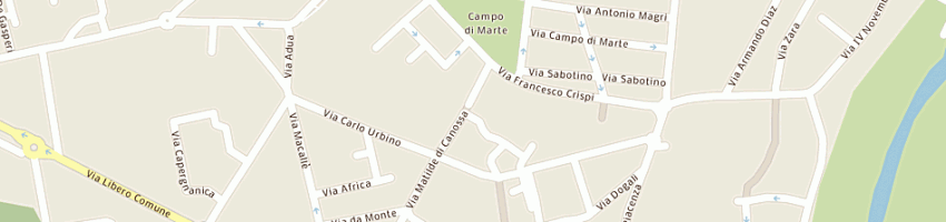 Mappa della impresa michelangelo srl a CREMA
