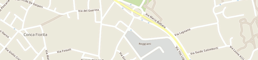 Mappa della impresa municipio circoscrizioni a BERGAMO