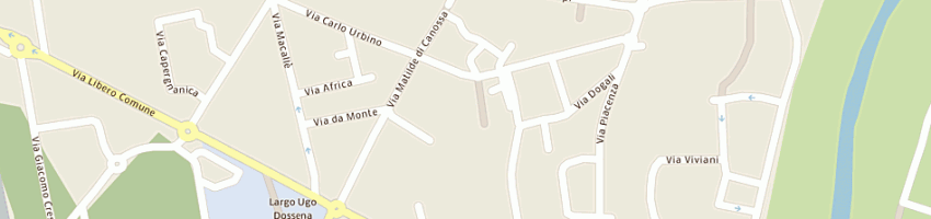 Mappa della impresa istituto suore buon pastore a CREMA