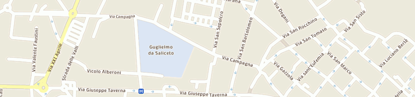 Mappa della impresa alter ego di foanna francesca a PIACENZA