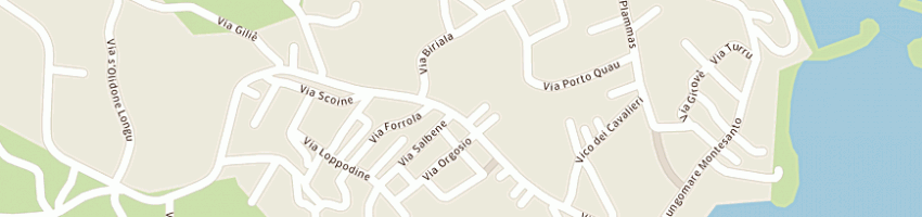 Mappa della impresa murgia antonio a BAUNEI