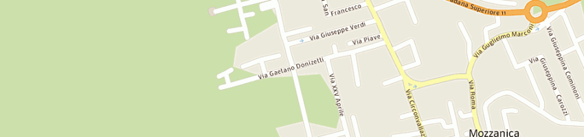 Mappa della impresa sassi arturo a MOZZANICA