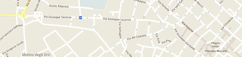 Mappa della impresa maretti carlo a PIACENZA