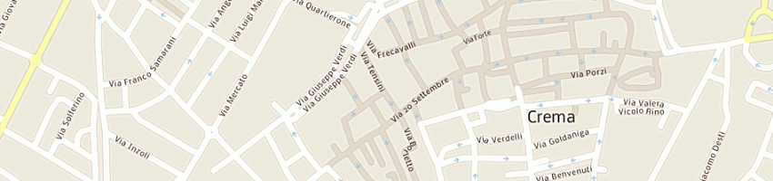 Mappa della impresa studio legale pizzocaro avvgpizzocaro e s bernocchi a CREMA