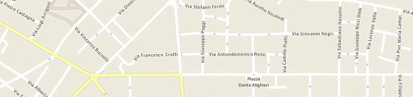 Mappa della impresa bonzanini maria rosa a PIACENZA