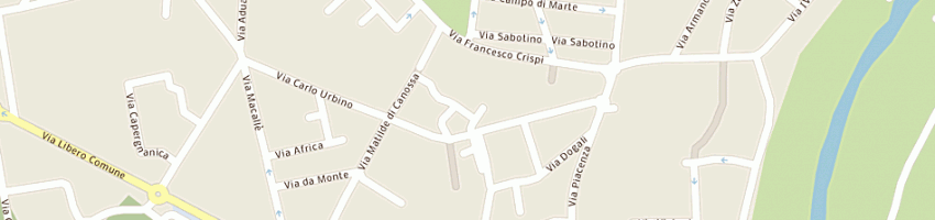 Mappa della impresa ricci e  capricci di anna e monica di bettinelli annamaria e c - snc a CREMA