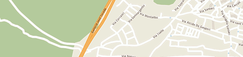 Mappa della impresa pala francesco a SINISCOLA
