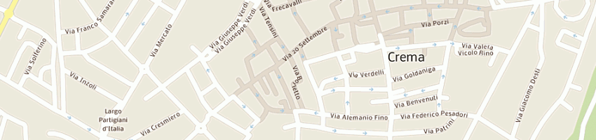 Mappa della impresa azoulay mariem marie louise a CREMA