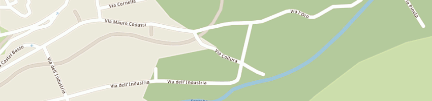 Mappa della impresa trattoria miniere a LENNA