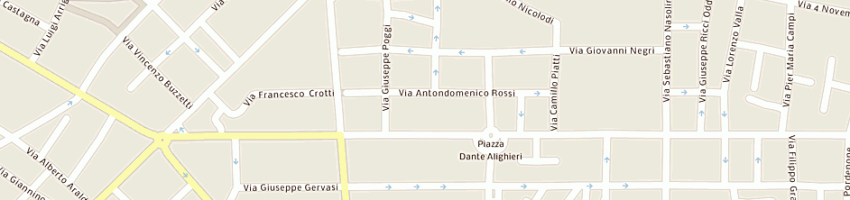 Mappa della impresa gentilotti francesco a PIACENZA