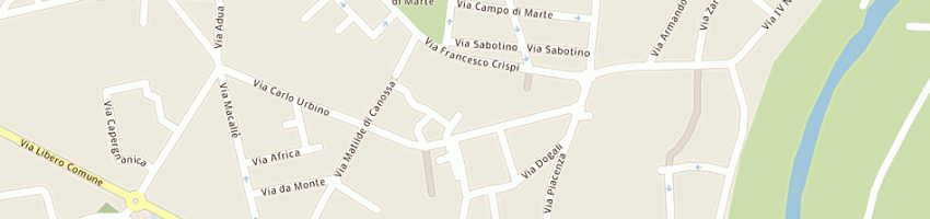 Mappa della impresa vailati facchini fabio a CREMA