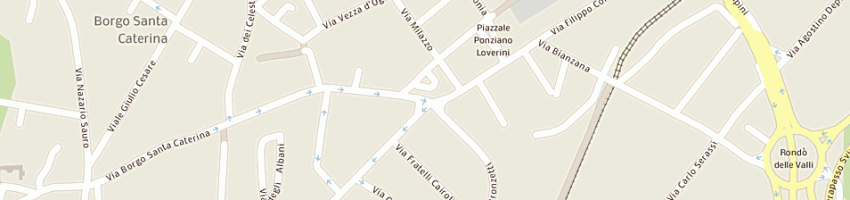 Mappa della impresa farmacia di borgo s caterina a BERGAMO