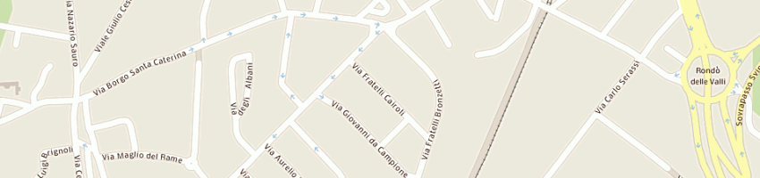 Mappa della impresa petenzi dino a BERGAMO