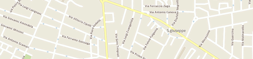 Mappa della impresa milani ivana e franca snc a PIACENZA