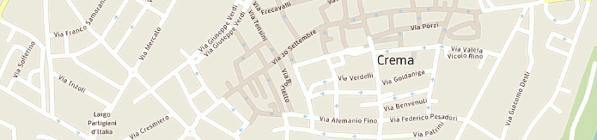 Mappa della impresa riboli giuseppe a CREMA