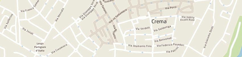 Mappa della impresa tecnoter srl a CREMA