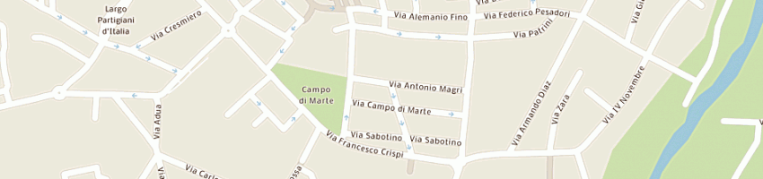 Mappa della impresa zuffetti rino a CREMA