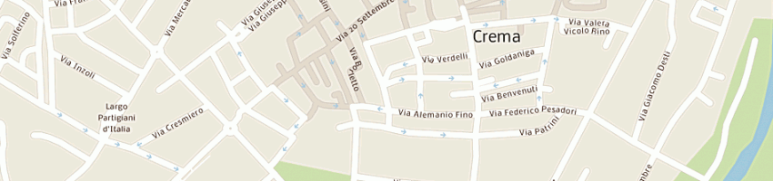 Mappa della impresa jod home a CREMA