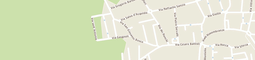 Mappa della impresa baldi alessandro a URGNANO