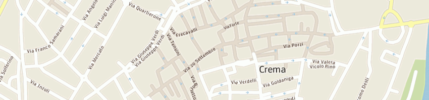 Mappa della impresa play sport a CREMA