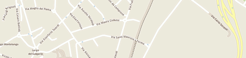 Mappa della impresa bocchi piergiorgio a BERGAMO