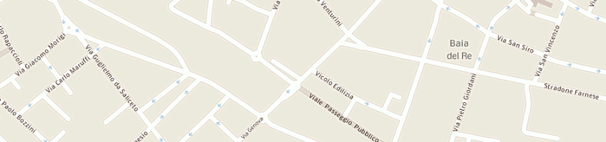 Mappa della impresa bros 91 sas a PIACENZA