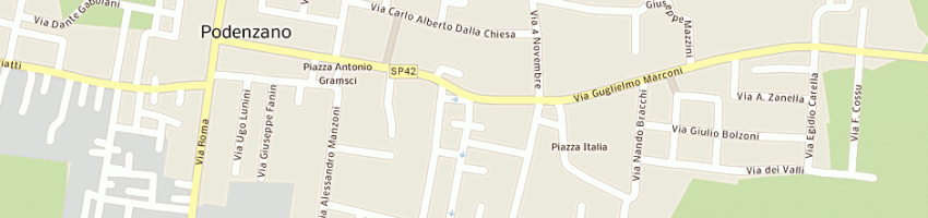 Mappa della impresa due esse (snc) a PODENZANO