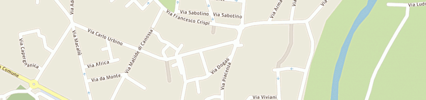Mappa della impresa dama srl a CREMA