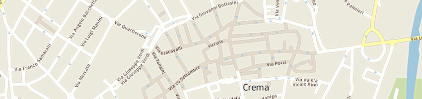 Mappa della impresa diocesi di crema a CREMA